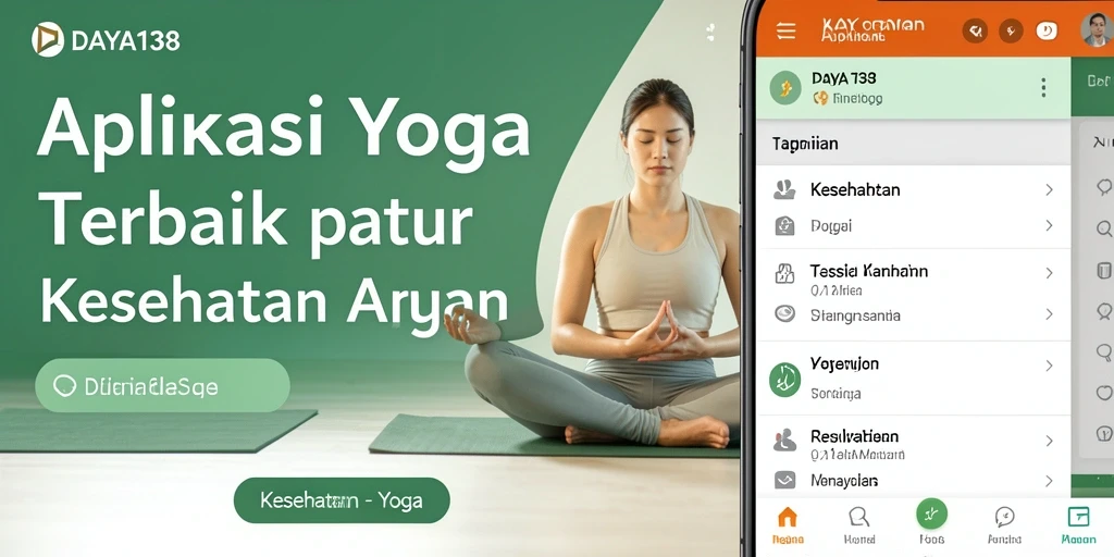 Tampilan antarmuka aplikasi DAYA138 yang intuitif dan menarik.