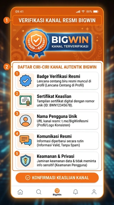 Halaman Resmi Bigwin untuk Pengguna Android Indonesia